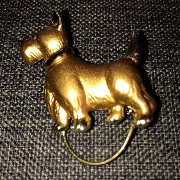 Vintage Schnauzer Dog Puppy Brooch Pin Beautiful and Vivid. Pl. C pics.BO3 - Picture 5 of 8